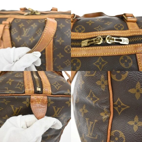 LOUIS VUITTON Sac Souple 35 Travel Hand Bag Monogram Leather BN M41626 64FB838 - Picture 9 of 13